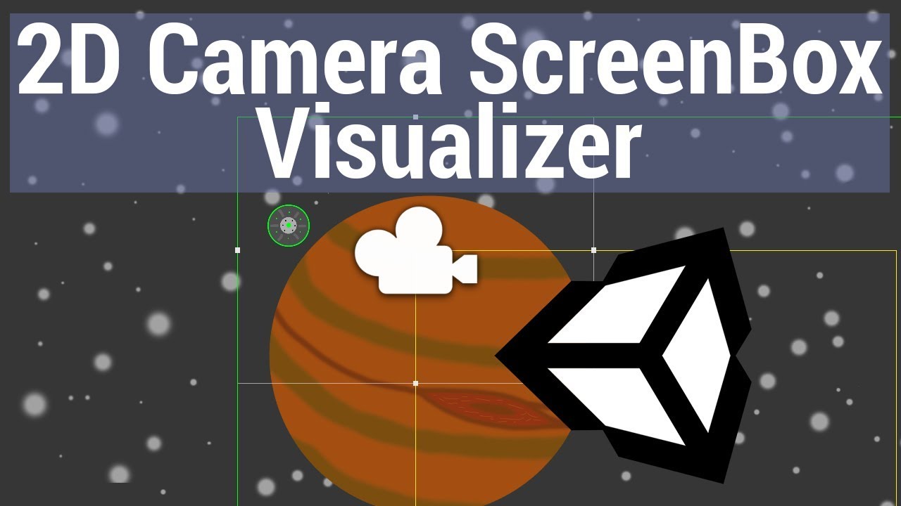 Unity 2D Camera ScreenBox Visualizer Tool