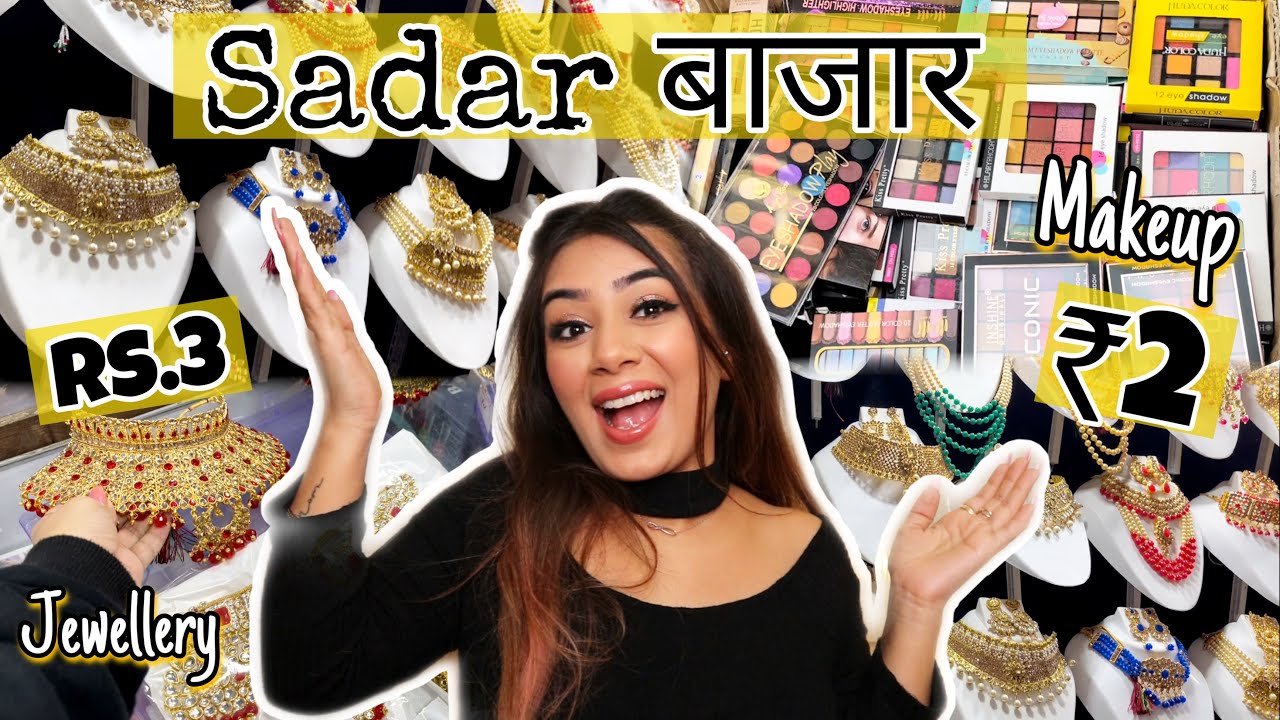 Cheapest Wholesale Market in Delhi | Starting at ₹2 Jewellery, Makeup, Shoes, Bags | Dilli ki Ladki