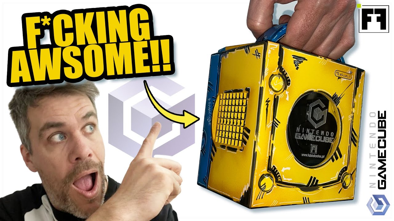TRANSFORMING a NINTENDO GAMECUBE into a UNIQUE version!