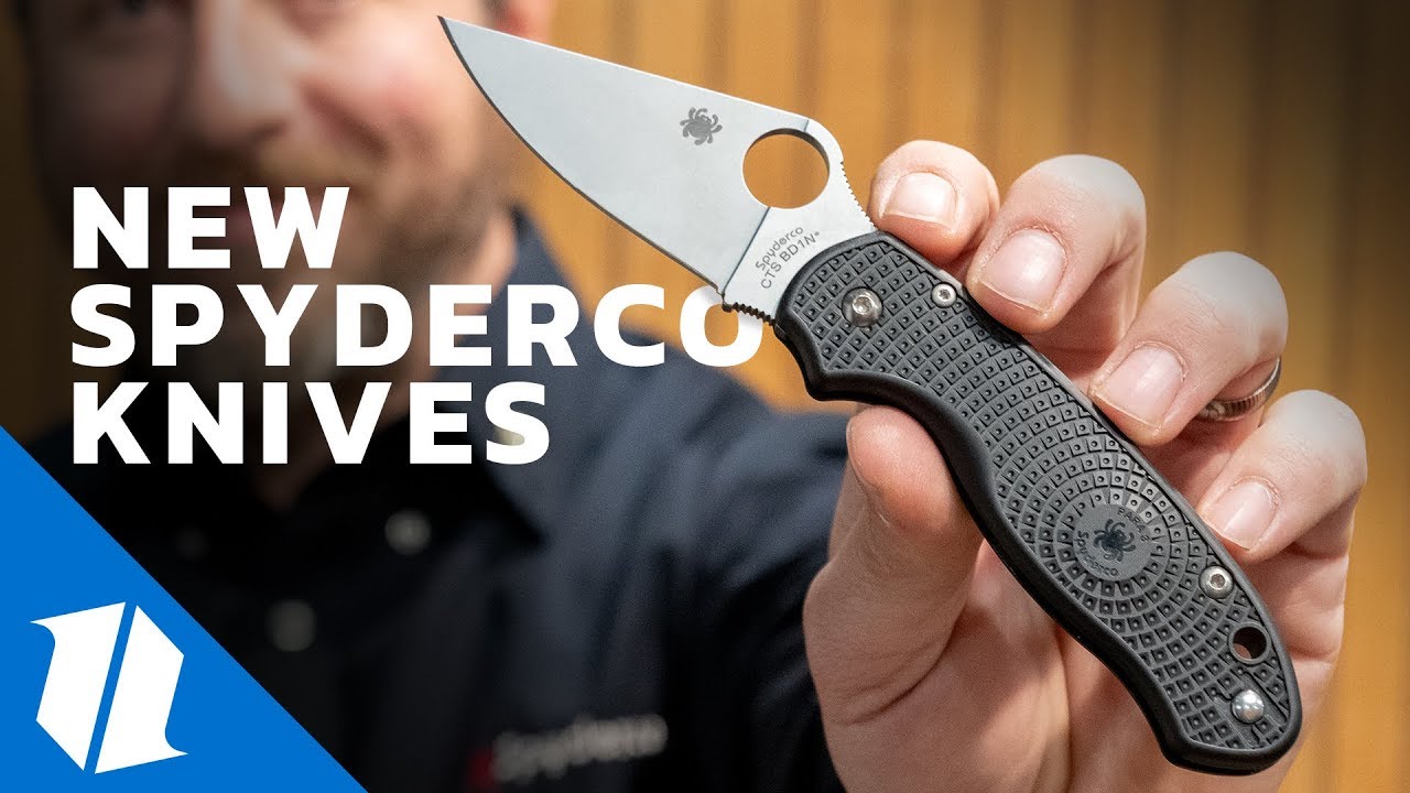 NEW Spyderco Knives | SHOT Show 2019