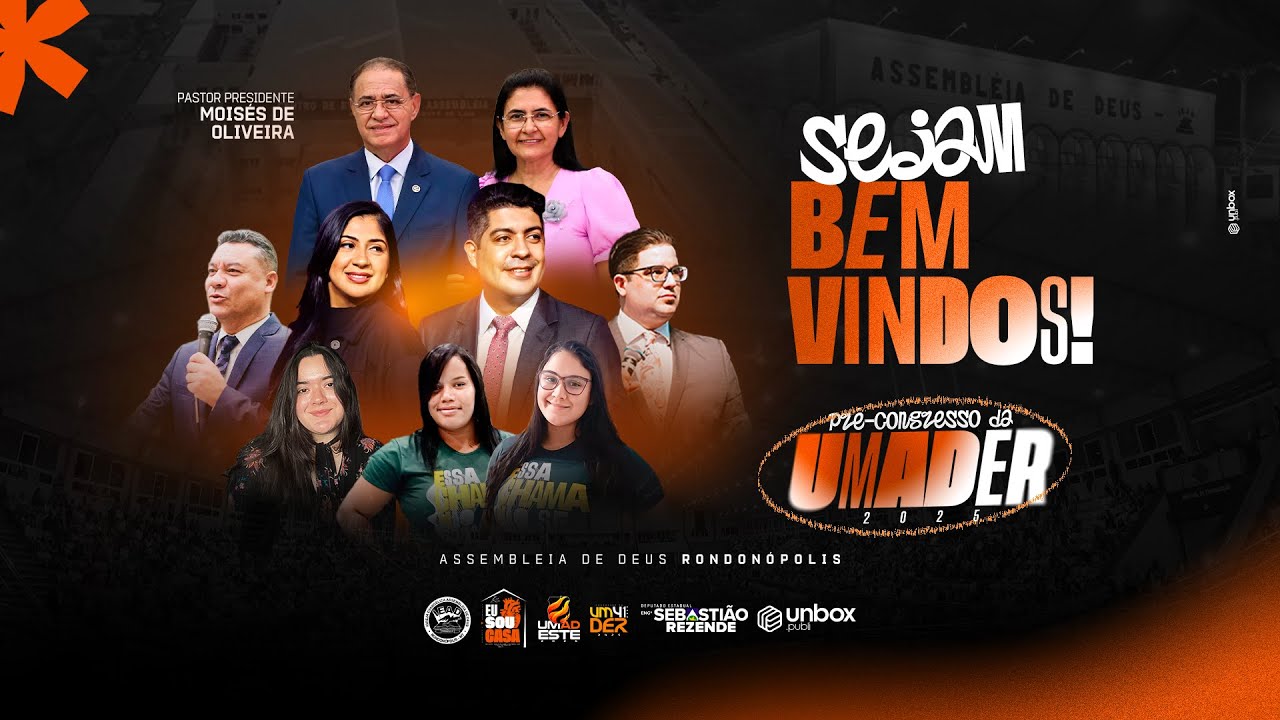 PRE-CONGRESSO DA UMADER  - AO VIVO - 15/01/2025 - DECOM LIVE - IEAD - RONDONÓPOLIS