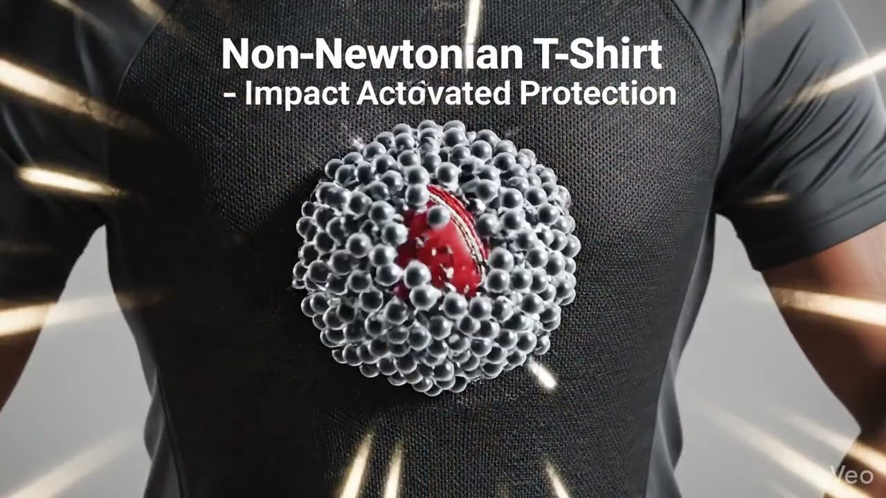 Non Newtonian T Shirt Impact Animation(FC)