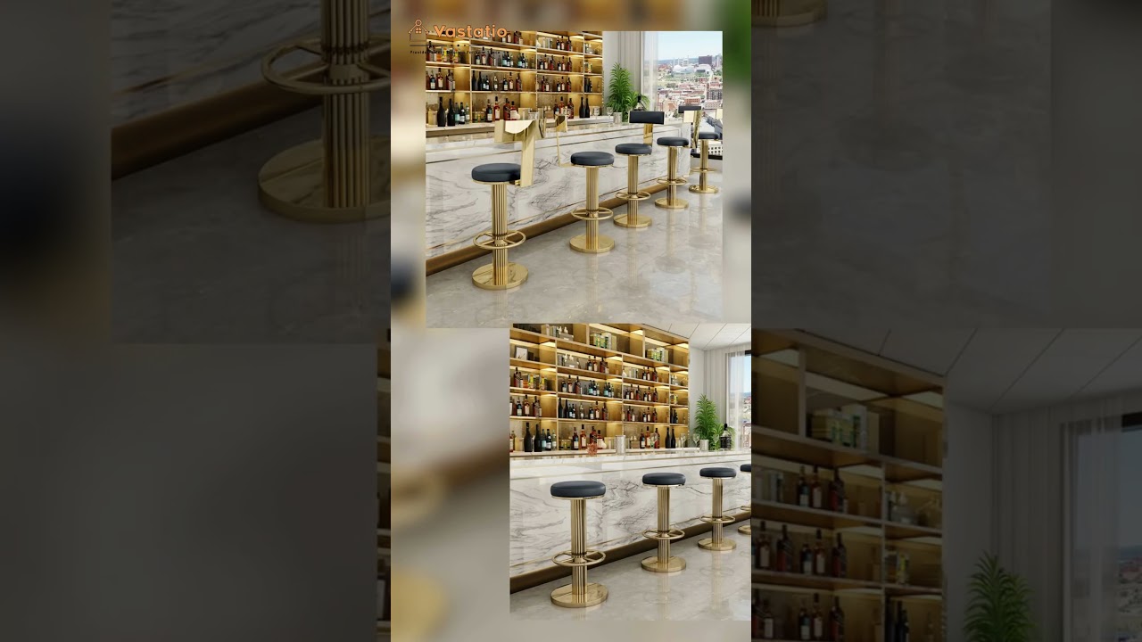 Adjustable Swivel Counter Stools | Perfect Kitchen Island Seating