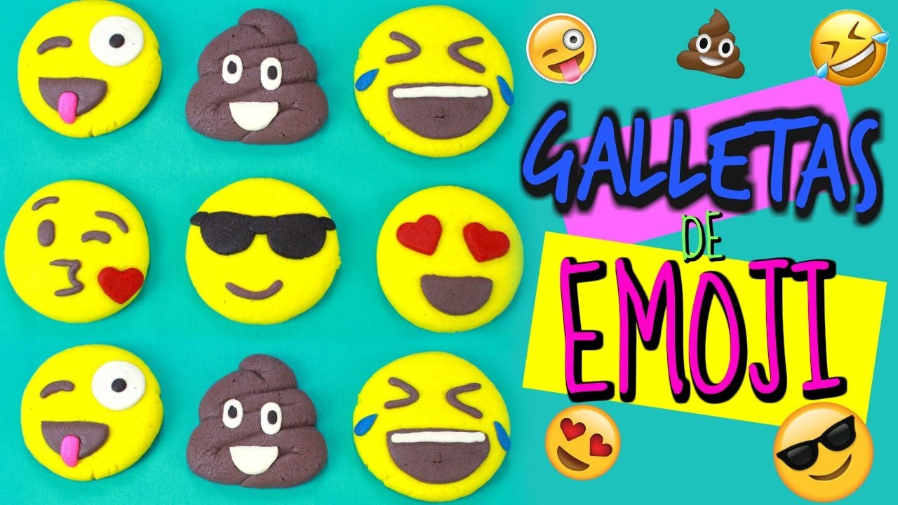 GALLETAS DE EMOJI SUPER FACILES (SIN ROYAL ICING o FONDANT 😱)