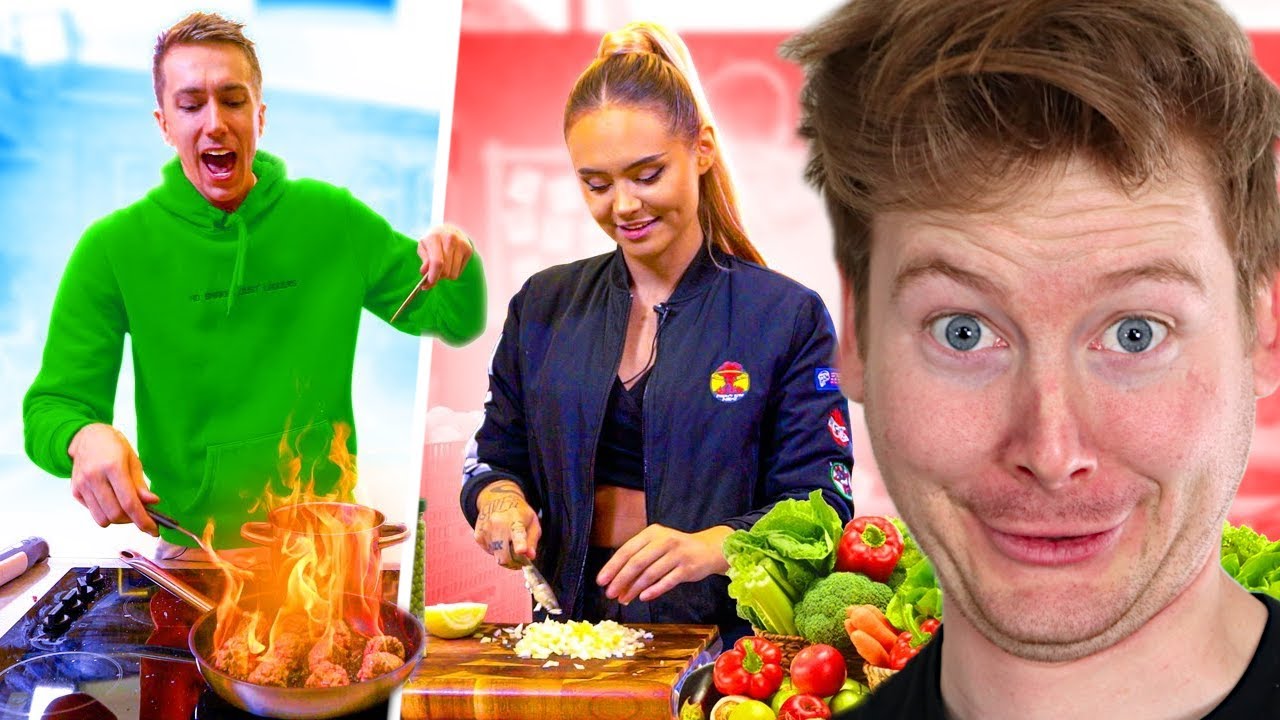 MINIMINTER's BACK TO BACK COOKING CHALLENGE VS TALIA REACTION