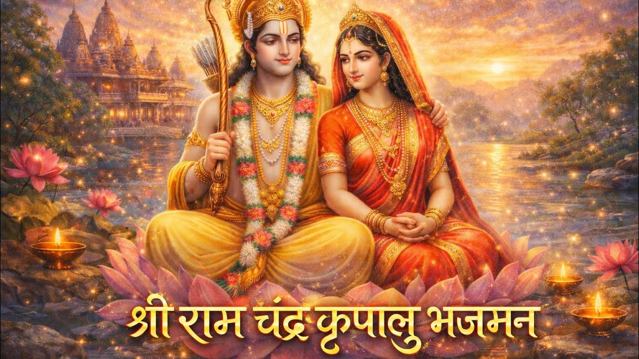 श्री राम चंद्र कृपालु भज मन | Ram Stuti Full | Calm & Peaceful Ram Bhajan | Inner Peace Song