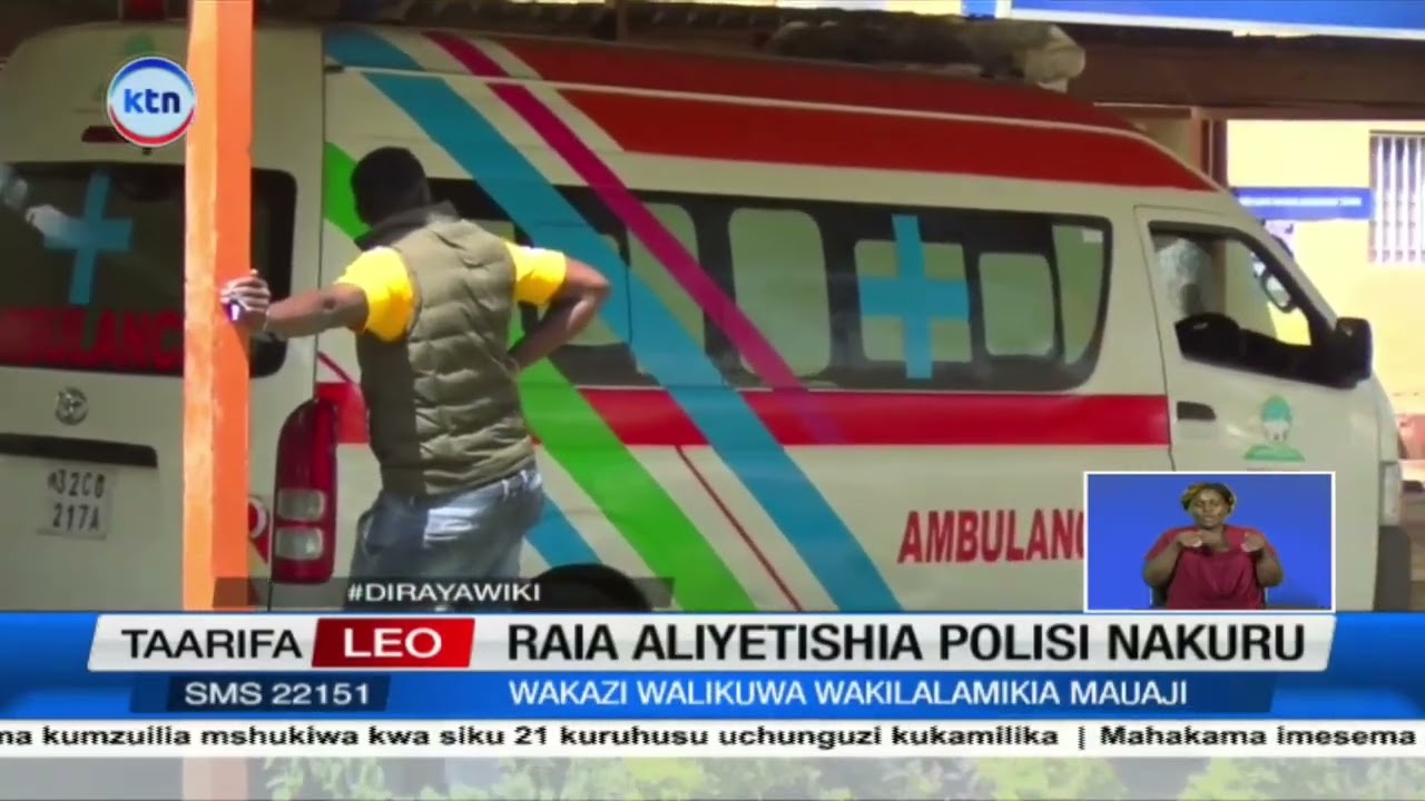 Raia aliyetishia polisi Nakuru akamatwa