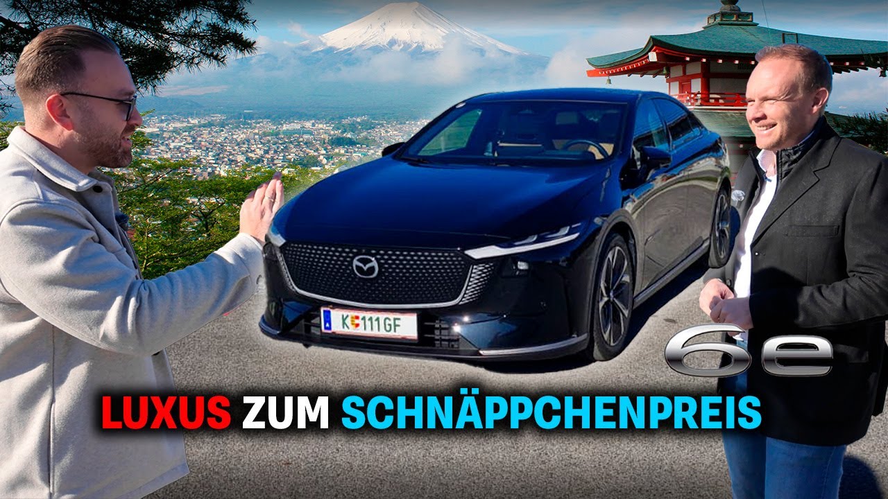 MAZDA 6e! Oberklasse-Flair um 46.000 Euro