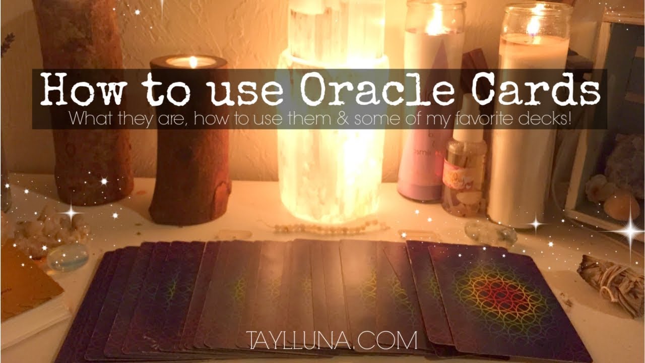 Oracle Cards 🔮What they are, How to use them & my Favorite Decks! // Taylluna
