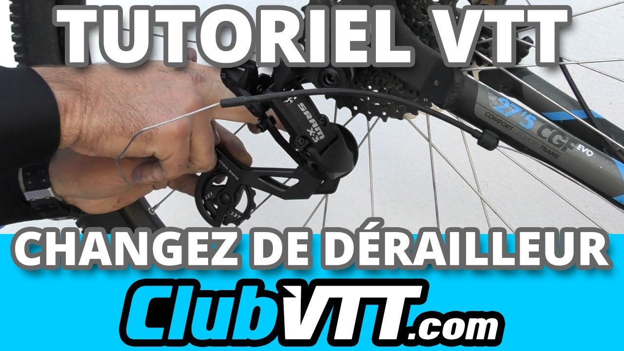 Vtt ROCKRIDER 520 - Changer le dérailleur arrière - 492