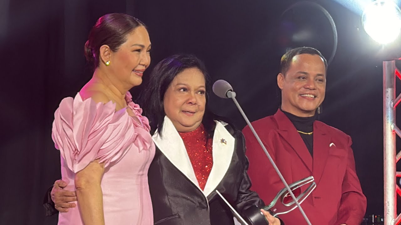 TRİPLE TIE SİNA MARICEL SORIANO, VILMa SANTOS AT NORA AUNOR SA BEST ACTRESS SA PMPC