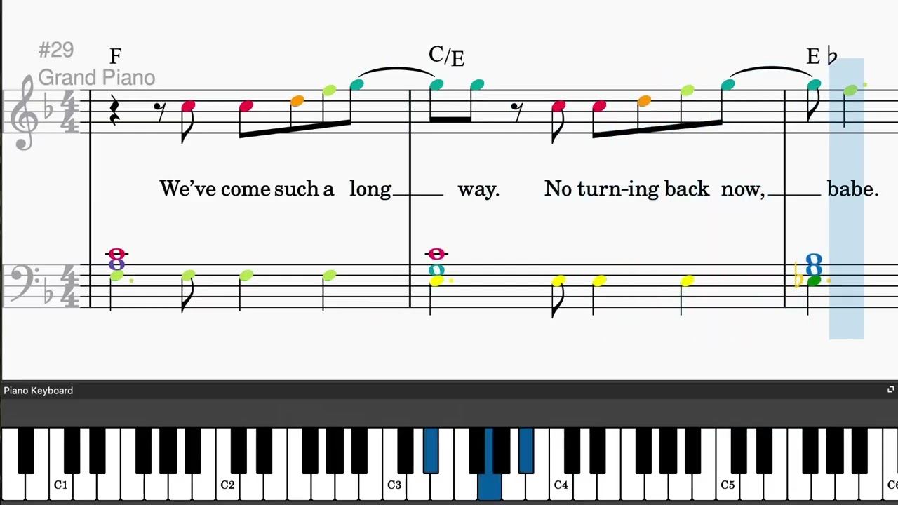 You Will Still Be Mine (from Waitress The Musical) by Sara Bareilles - Easy piano tutorials wi...