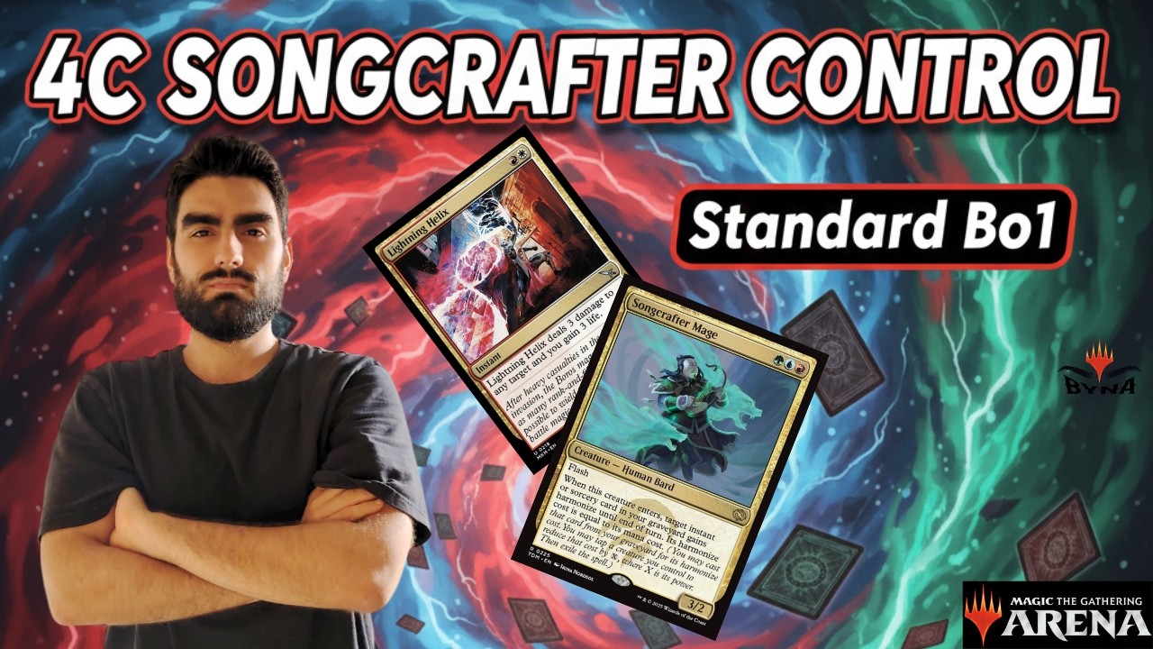 4C SONGCRAFTER CONTROL Standard Bo1 #mtgarena #magic #mtgita #magicthegathering