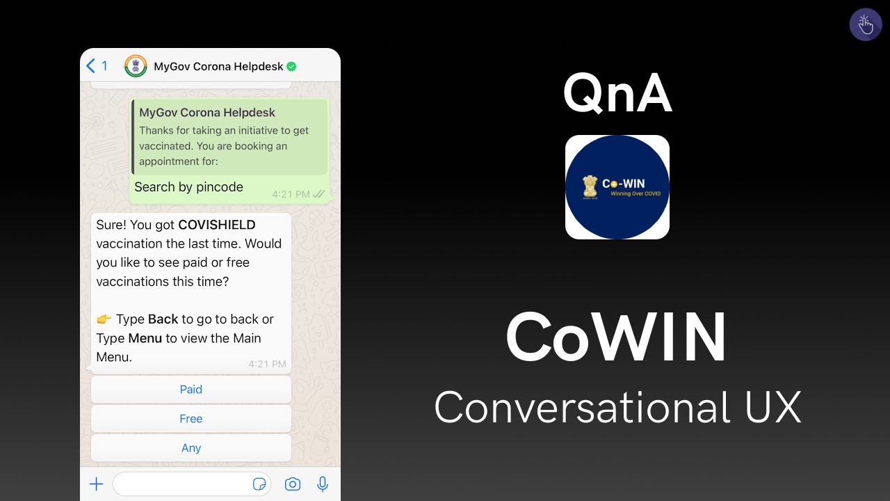 UXH WC44: CoWIN Challenge QnA