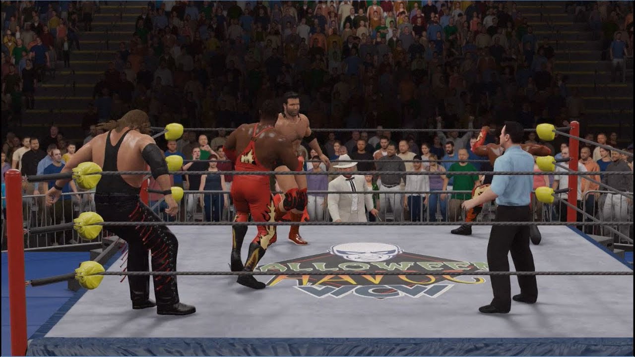 WWE 2k16 — The Outsiders vs. Harlem Heat: Hall of Fame Showcase (DLC) Игровой процесс PS4