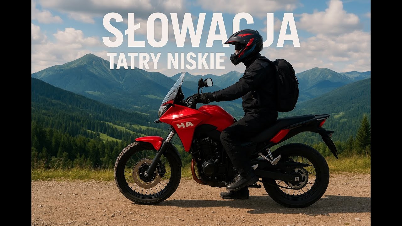 na Słowacje Honda NX500 część 1
