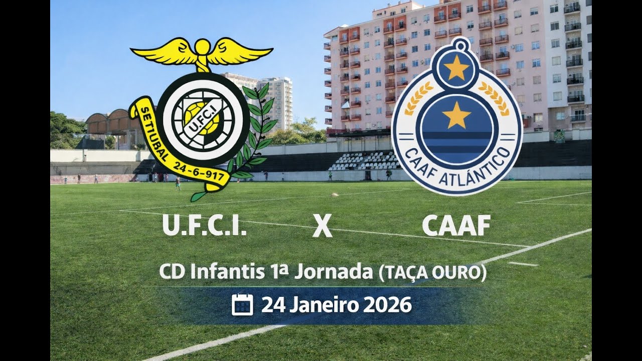 Comércio e Indústria vs CAAF Atlântico  2:3  Infantis 24 janeiro de 2026