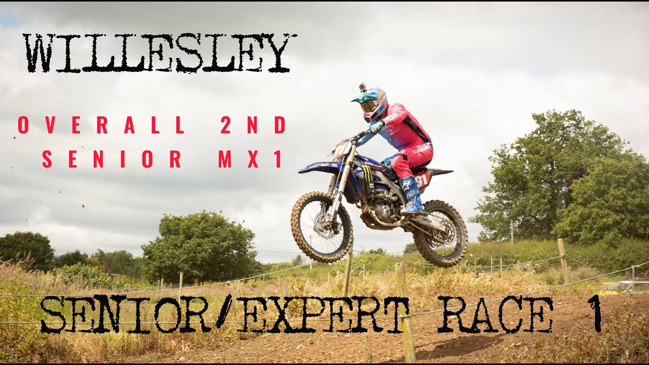 I GOT A 2ND IN SENIOR MX1 CLASS AT WILLESLEY AMCA