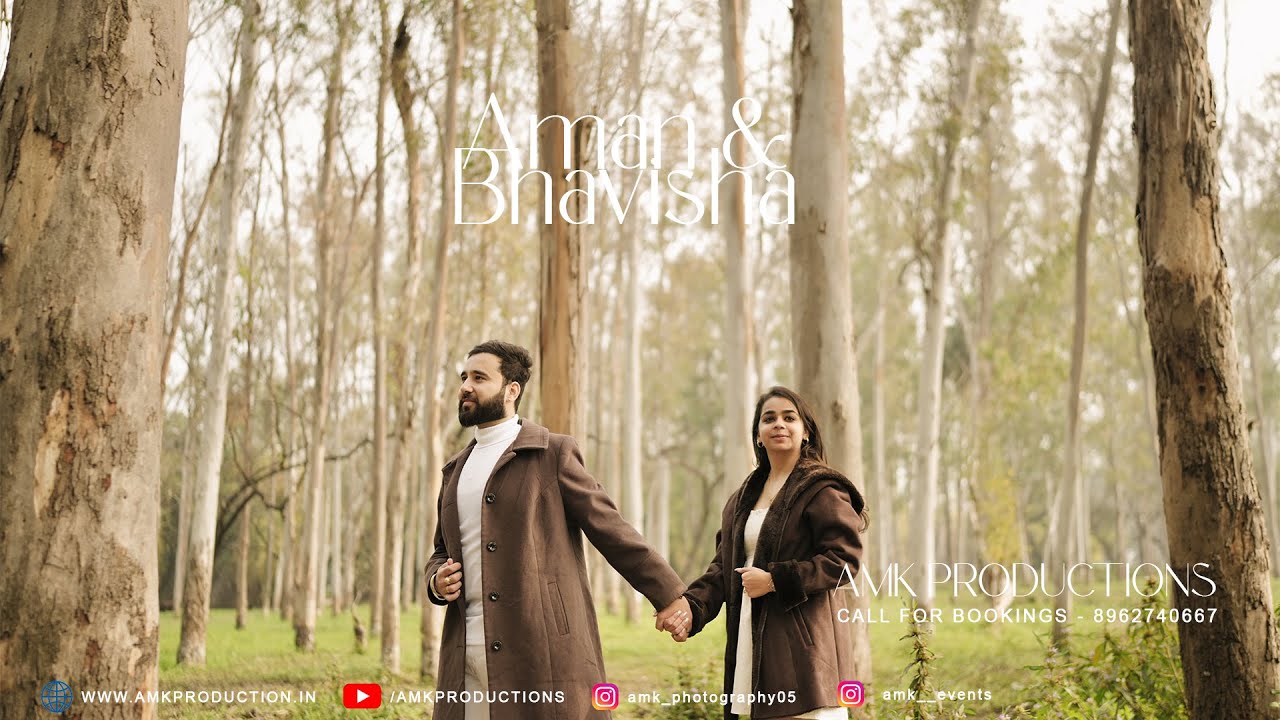 Pre Wedding Teaser | Aman & Bhavisha | Amk Productions