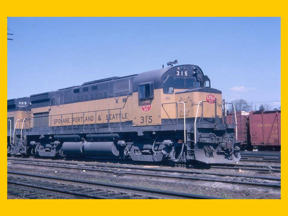 SP&S Railway Photo Study by Chuck Storz