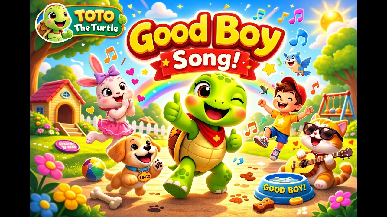 Good Boy Song 🐶✨ | Kids Songs | Toddler & Preschool Songs | Nursery Rhymes