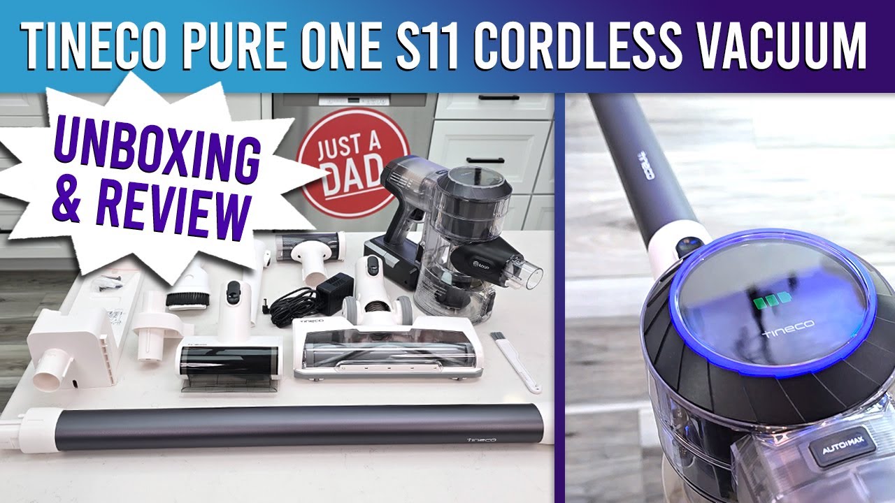 Tineco Pure ONE S11 Cordless Smart Stick Vacuum Cleaner  UNBOXING & REVIEW