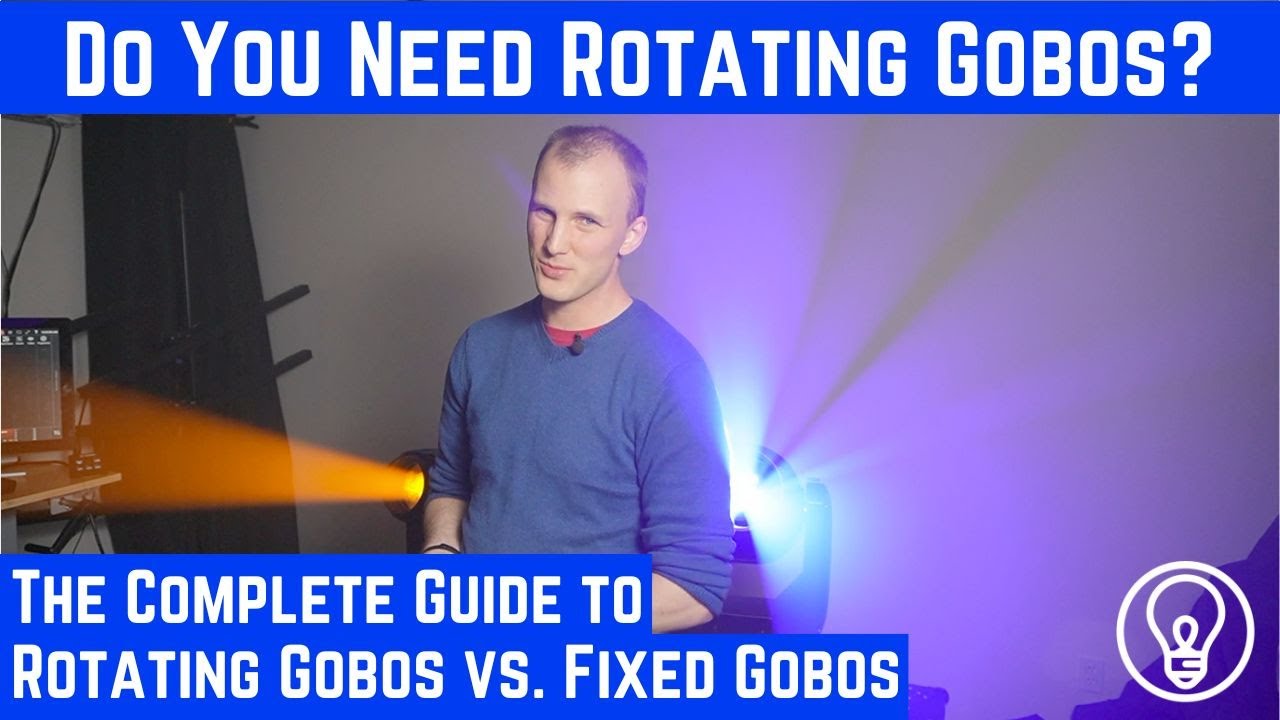 Do You Need Rotating Gobos?  The Complete Guide to Rotating Gobos vs. Fixed Gobos