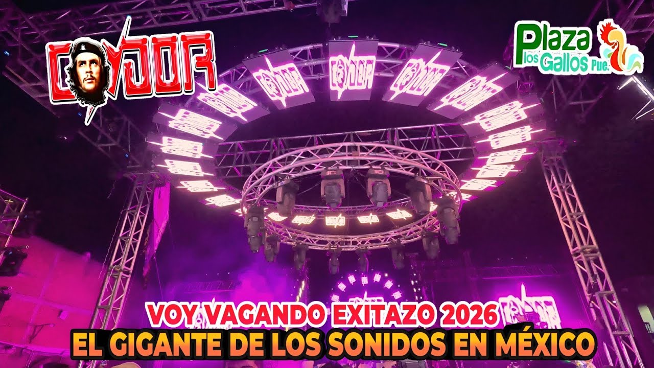 🎥Voy Vagando Exitazo | Sonido Cóndor | Plaza los Gallos | 7 Feb 26