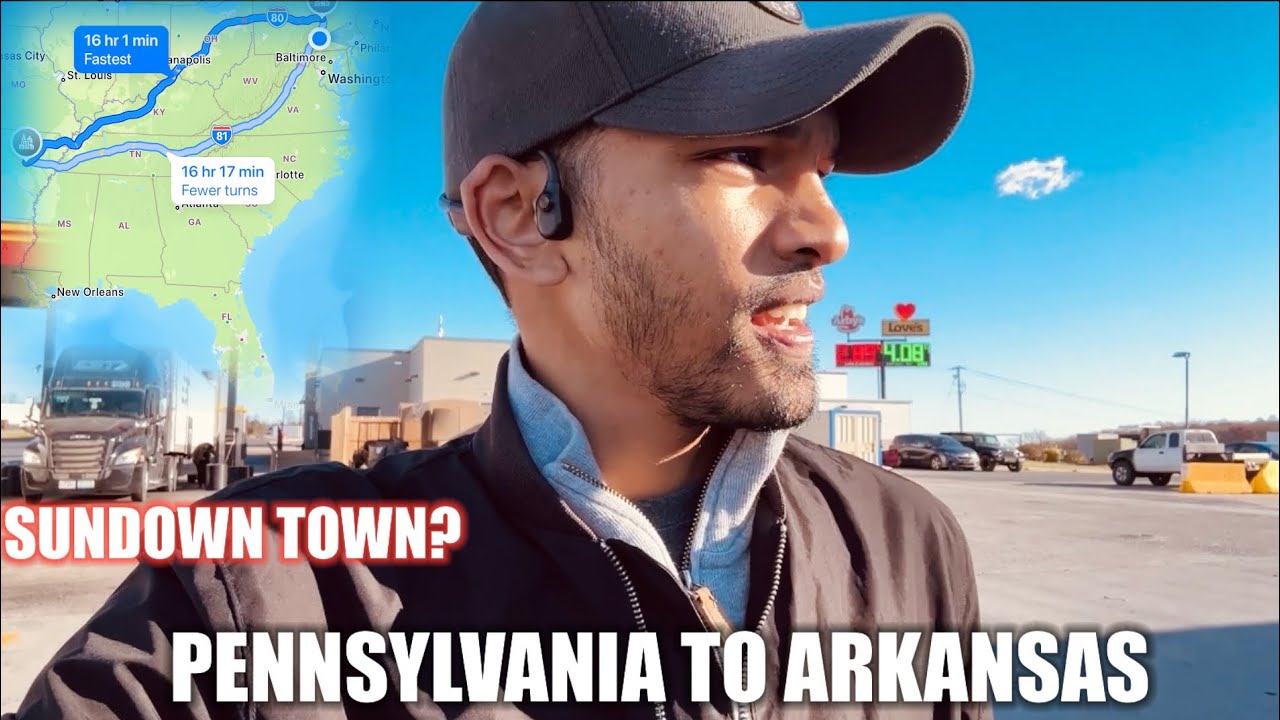 Этот груз доставляется в бывший SUNDOWN TOWN Searcy, Арканзас 😮