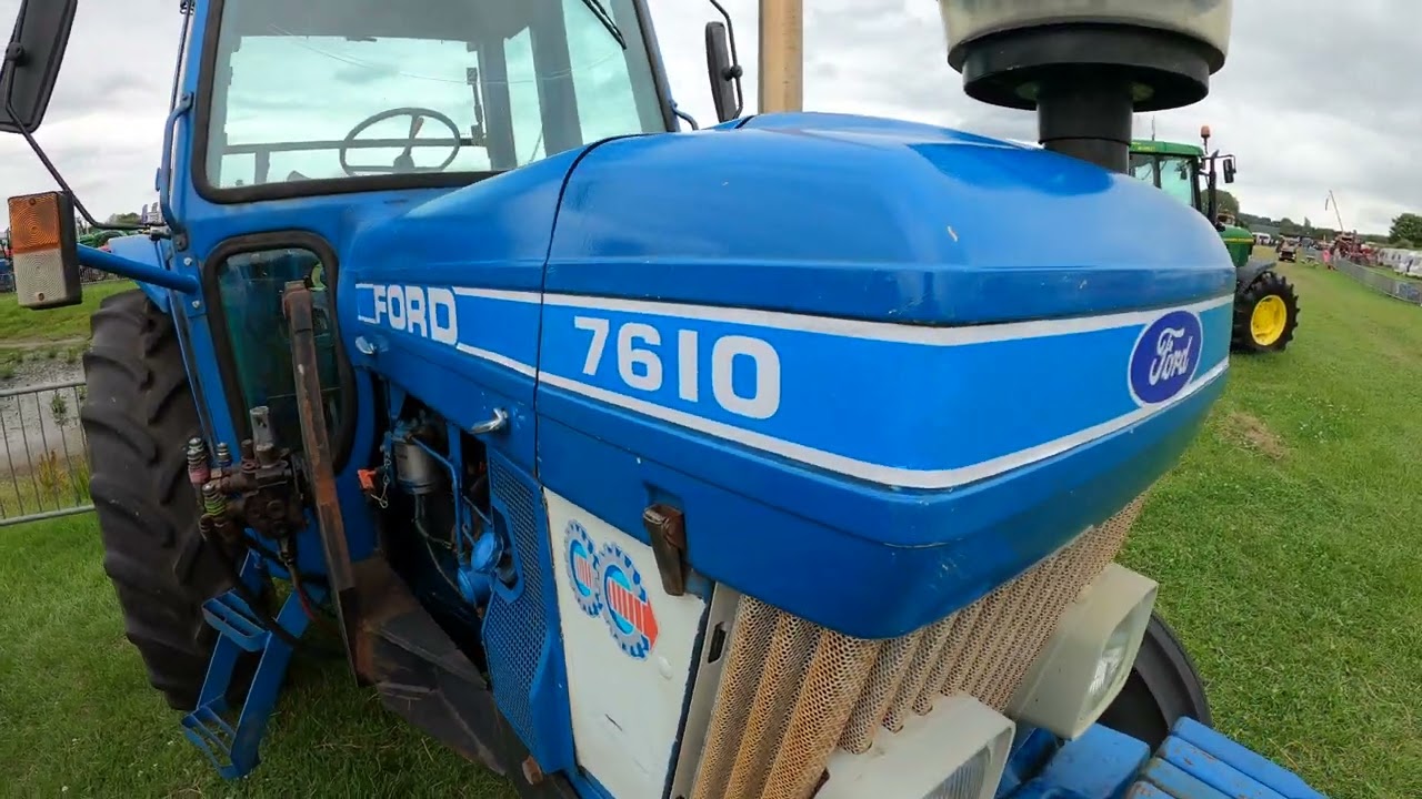 1984 Ford 7610 2x4 4.4 LItre 4-Cyl Diesel Tractor (103 HP) Kelsall Steam & Vintage Rally 2025