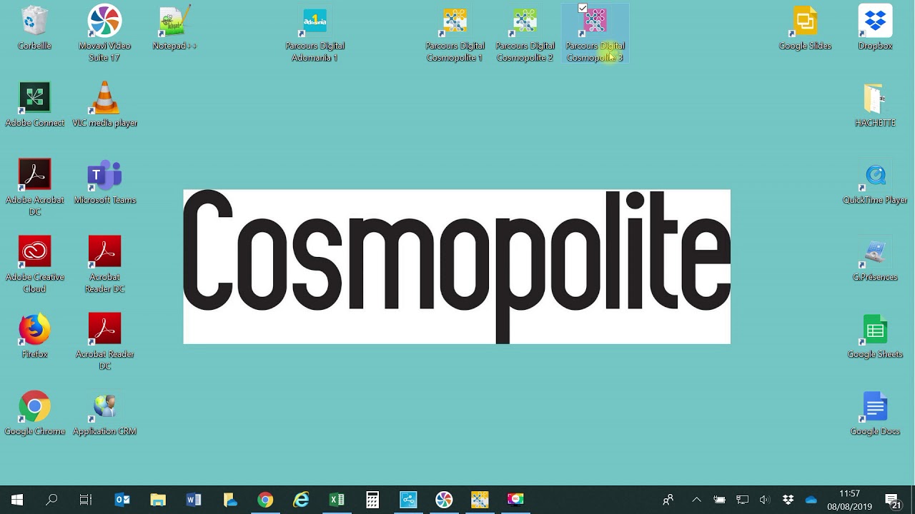 Comment télécharger le parcours digital  Cosmopolite et créer son compte ?