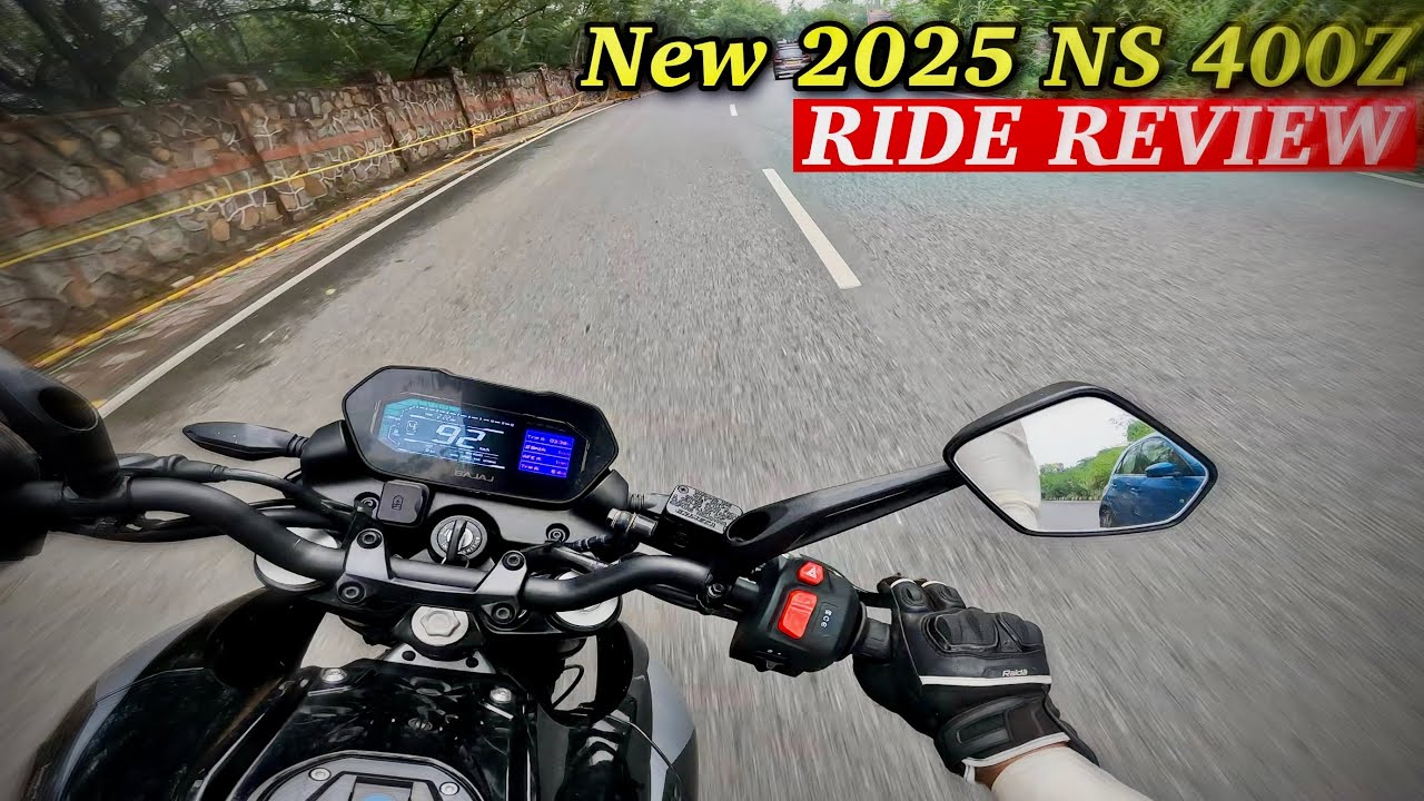 2025 BAJAJ PULSAR NS 400Z HARD & FAST RIDE REVIEW | PERFORMANCE TEST