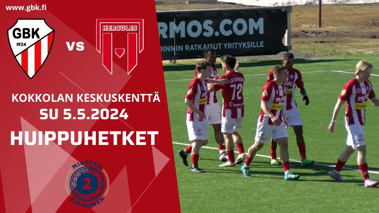 GBK - Hercules su 5.5.2024 | Huippuhetket