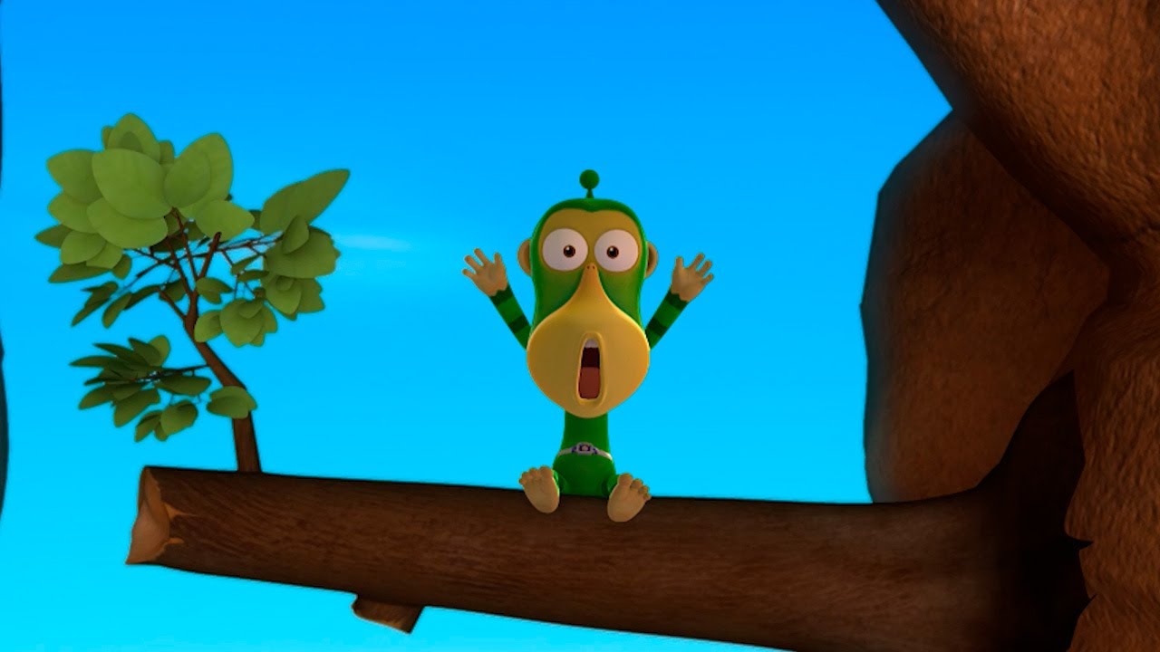 Alien Monkeys 👽 Grand canyon ⛰️ Animation for Kids | WOW CLUB