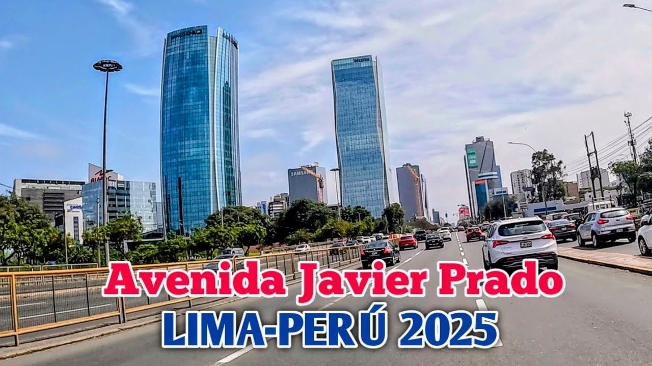 LIMA PERÚ 4K | UN RECORRIDO POR LA AV JAVIER PRADO DESDE LA MOLINA HASTA SAN ISIDRO | DÍA 10/08/2025