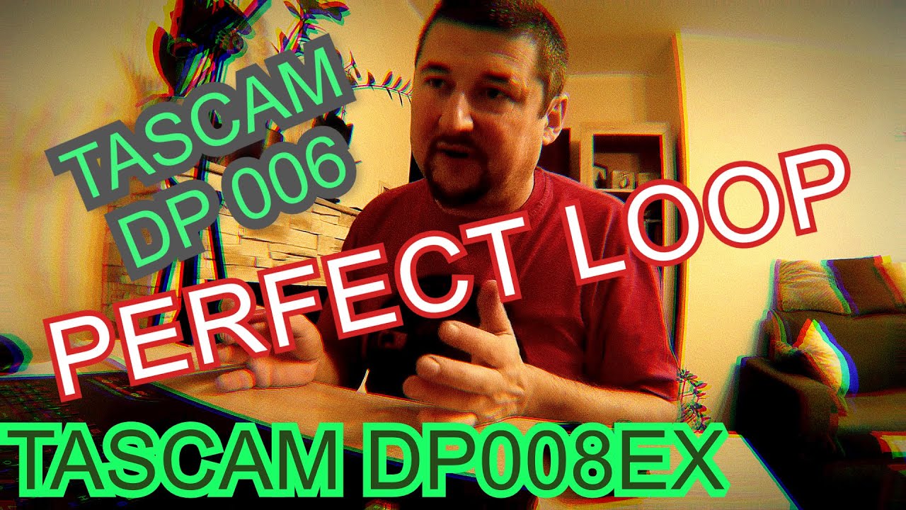 Tutorial how to make loop on Tascam DP006 DP008 using SMTPE code