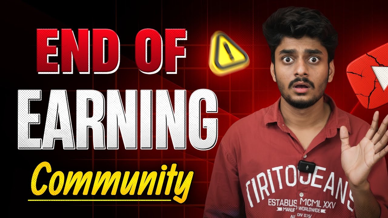 End OF Earning Community ?!🤯 Super knowledge 