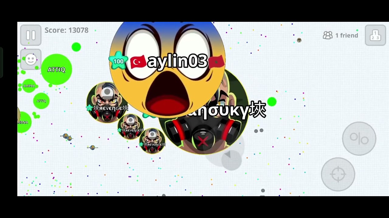 Same Skin (w @revenge.ioo)(agario mobile gameplay)