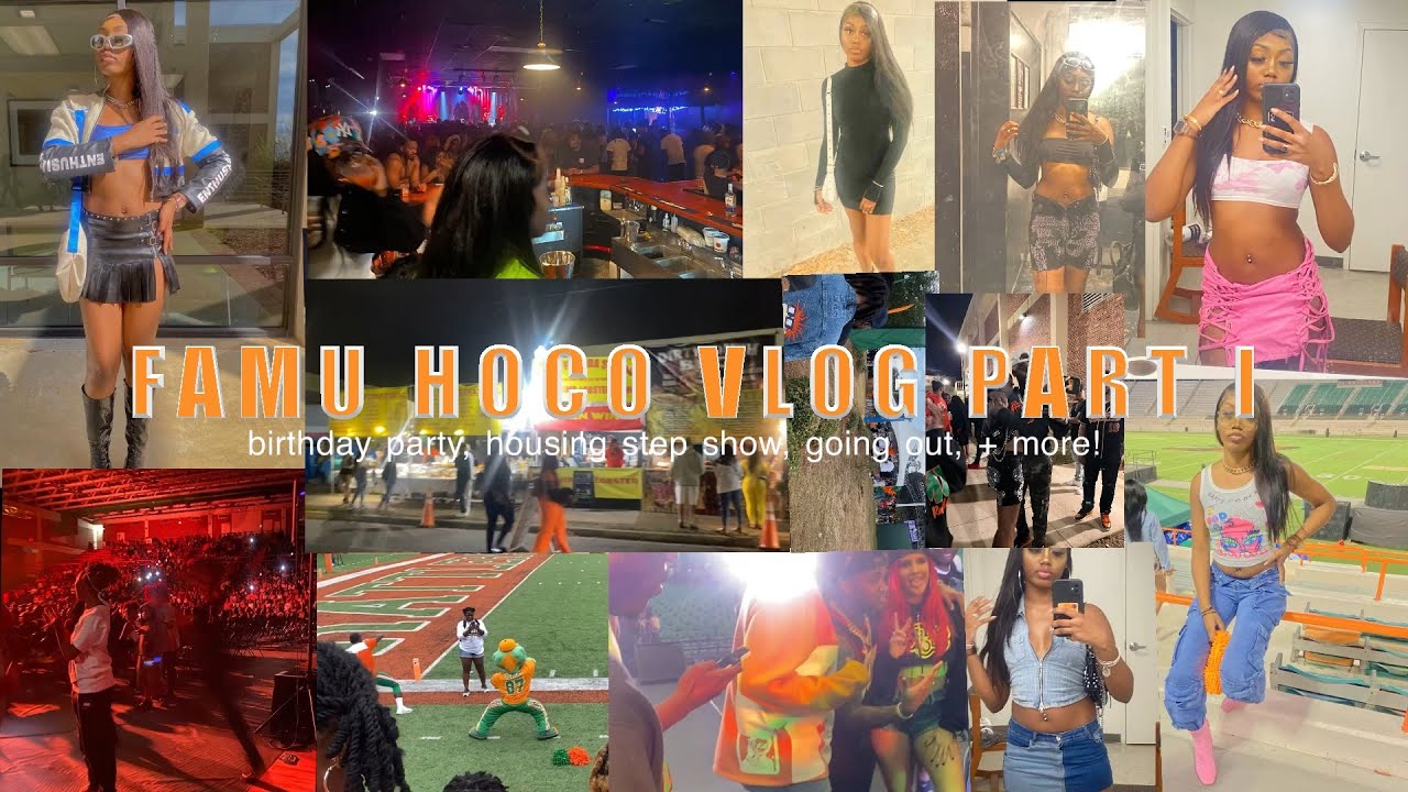 HBCU VLOG: FAMU | Homecoming Week Part 1 | Birthday Party, Step Show, Going Out + More!