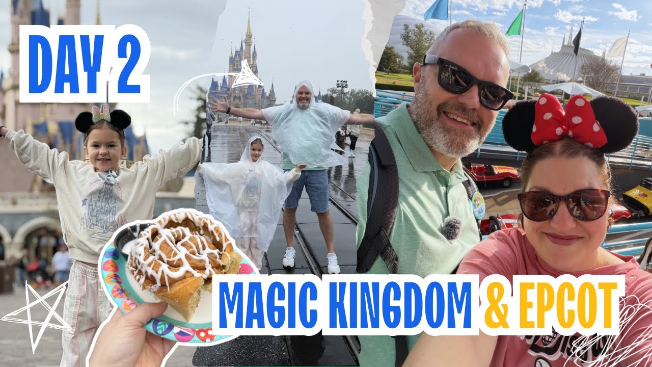 Magic Kingdom Thrills & EPCOT Chills! 🏰🍹 | Disney World Family Vlog Day 2