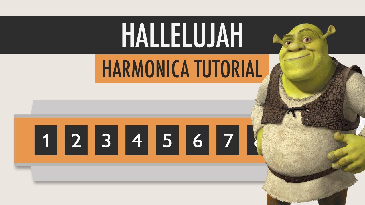 How to play Hallelujah on the Harmonica - Easy Tutorial