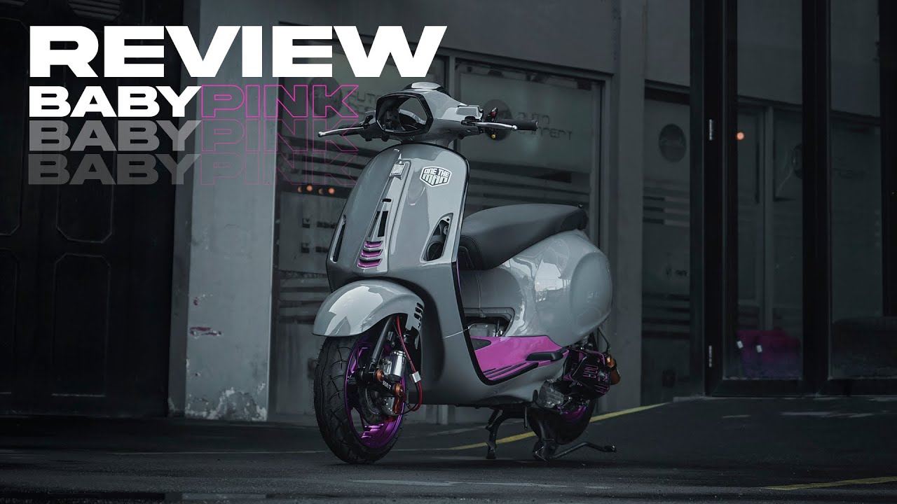 MODIFIKASI VESPA SPRINT DRAG RACING USE / menang di berbagai macam event nasional lo