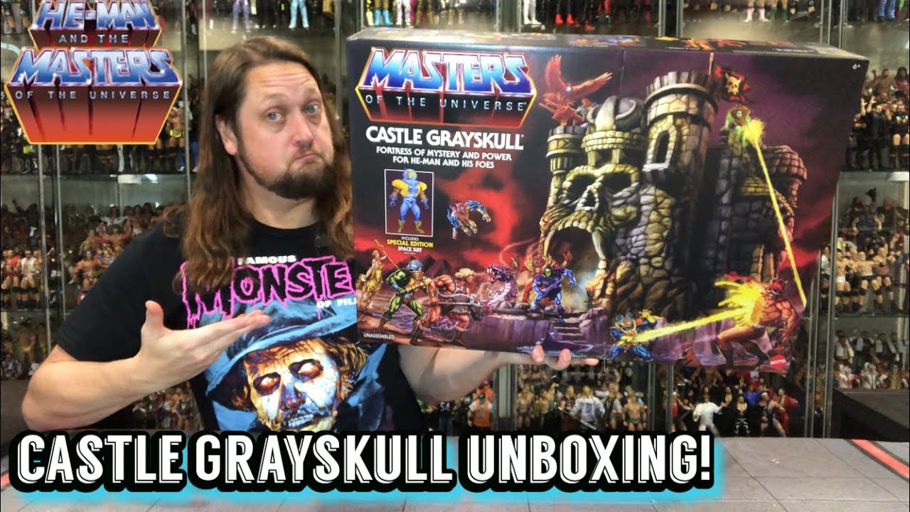 Castle Grayskull Masters Of The Universe Unboxing & Review!
