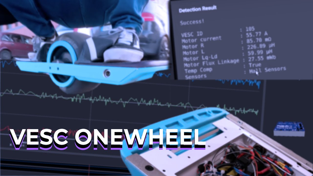 Configure your DIY Onewheel in VESC Tool using Flipsky VESC
