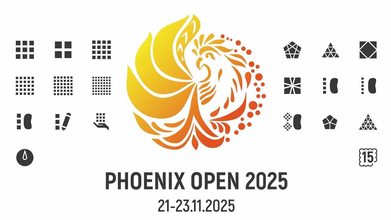 Phoenix Open 2025 | Speedcubing Competitions - Video Report