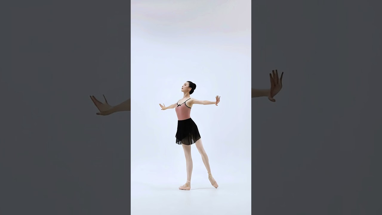 Graceful Whispers: Pink Ballet Attire 🌸✨ #WinterRomance #BalletFashion #WinterWonder