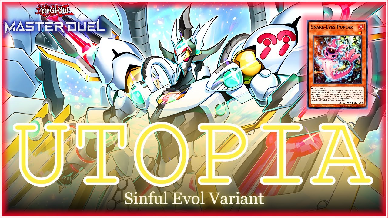 Yu-Gi-Oh! MASTER DUEL | UTOPIA - Snake-Eyes makes any deck BUSTED [Ranked Gameplay]
