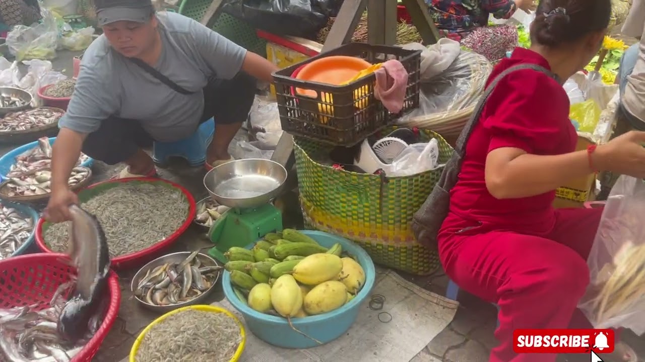 Market Food Compilation In 2025, Morning Market Vlog