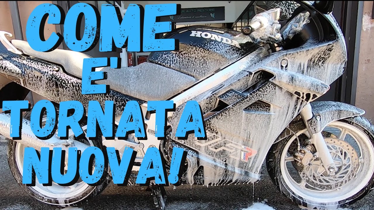 КАК ДЕТЕЙЛИНГ УМЕНЬШИЛ 30 ЛЕТ СТАРШЕ МОЕЙ HONDA VFR 1990 ГОДА!