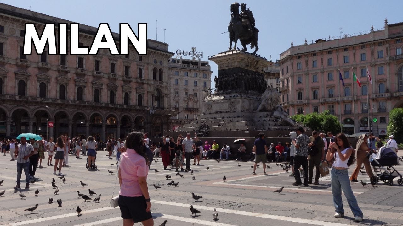 Milan Street Scenes in 4K &ndash; Real City Life & Urban Atmosphere
